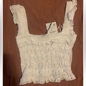 Zara crotchet top